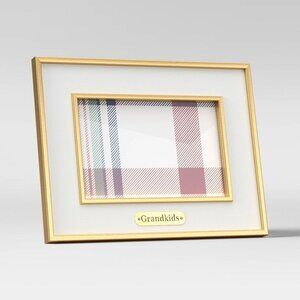 4" X 6" 'Grandkids' Holiday Single Image Frame White - Threshold™